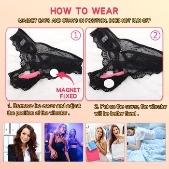 Sex Toys Wearable Vibrator For Women Clitoris Sucker Masturbators Female Sexy Panties Vibrating Clitoral Stimulator Adults Goods 6