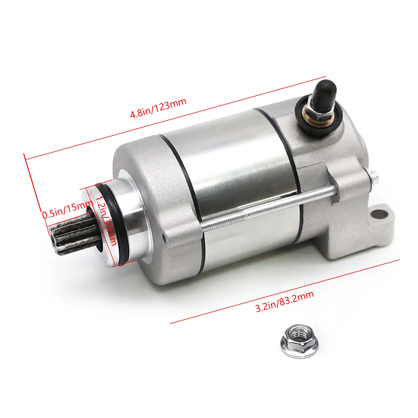 

Motorcycle Starter Motor For Honda CRF450 CRF450X 2005 2006 2007 2008 2009 2010 2011 2012 2013 2014 2015 2016 2018 31200-MEY-671