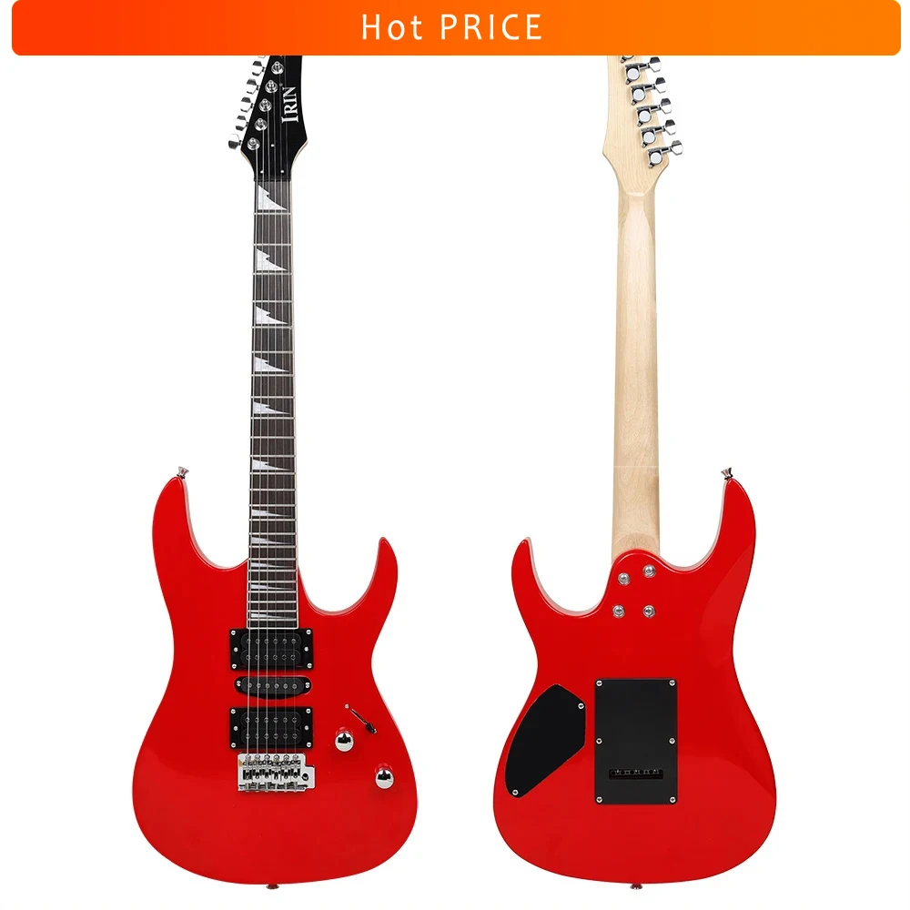 IRIN 39 Inch Electric Guitar 6 Strings Basswood Body Maple