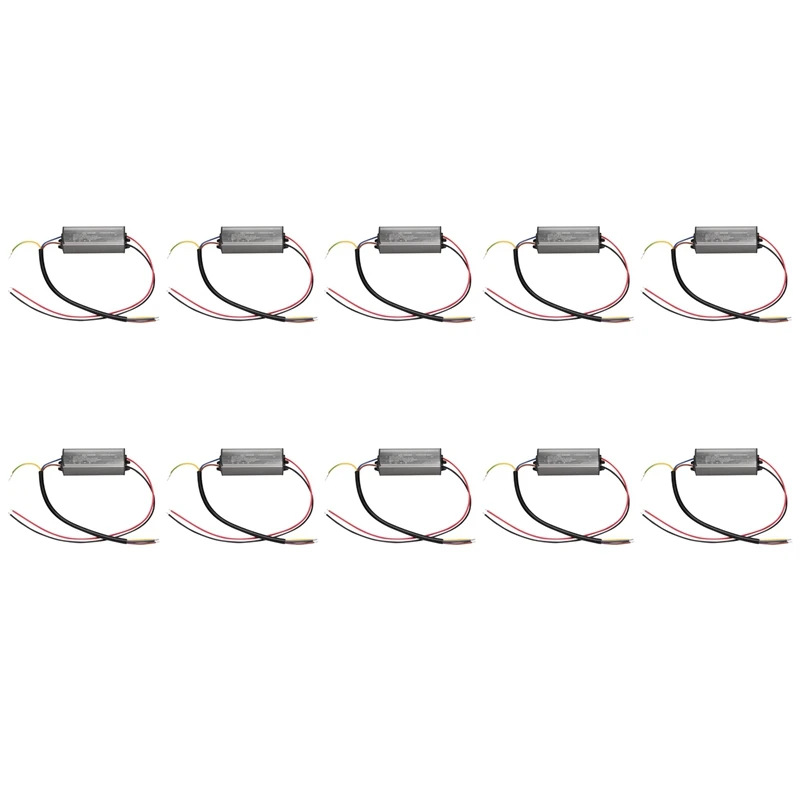 

10X 30W LED Driver Constant Current Driver Power Supply Transformer Waterproof