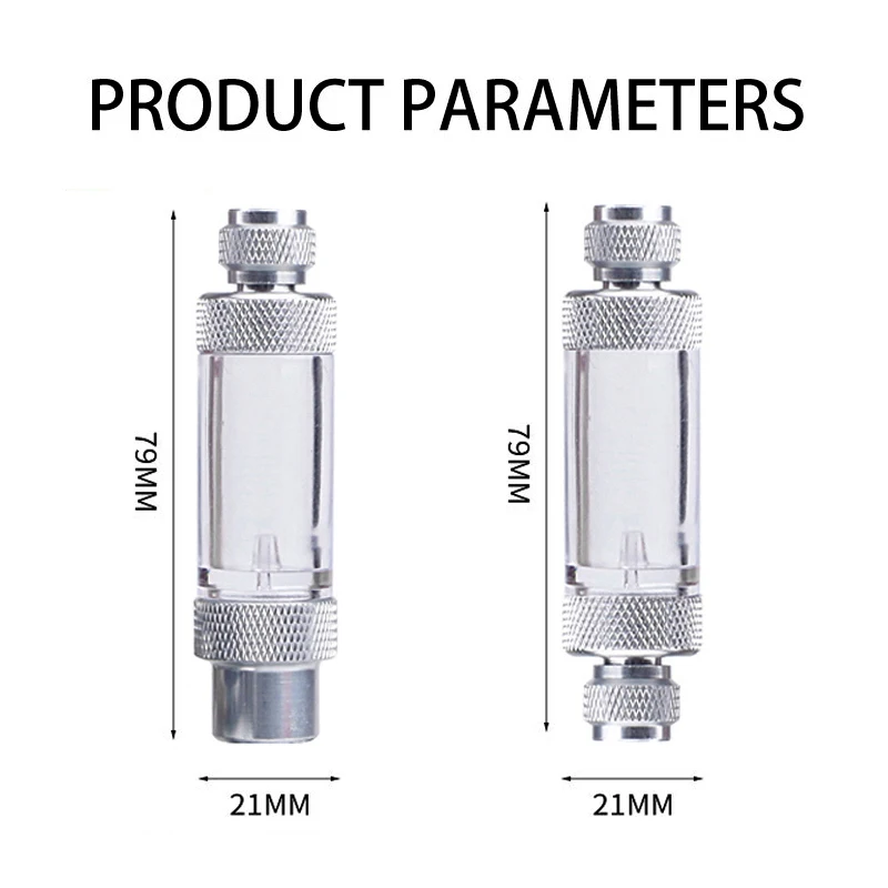 aquarium Check Valve-Regulator Diffuser Reactor Single-Head or Dual-Head Aquarium CO2 Bubble Counter Air Pump Accessories co2 regulator aquarium co2 diffuser co2 check valve aquarium co2 accessories