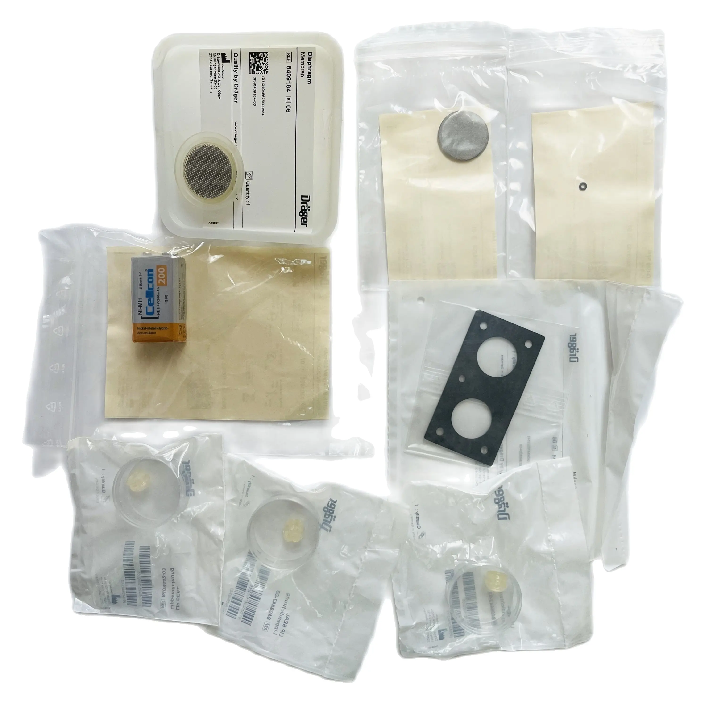 

MX08207 Drager Babylog 8000, комплект услуг 2 года