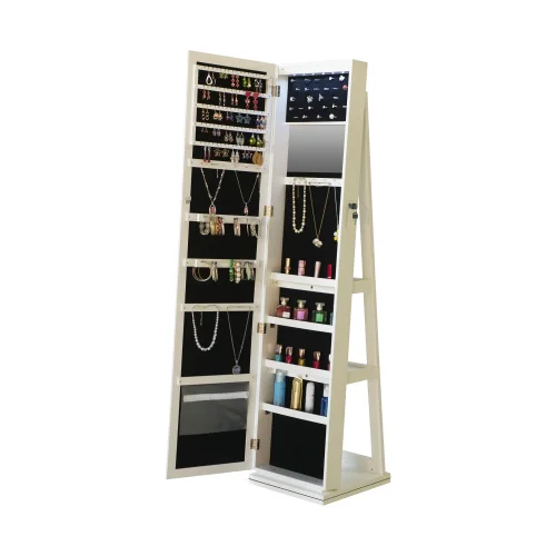 Full-Length Mirror with Jewelry Cabinet 3