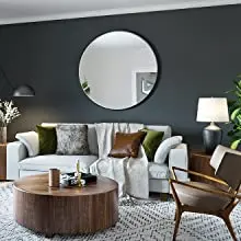 Round Mirorr in Living room