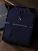 CHICUU Men's 100% Cashmere Sweater Zipper Pullover Mock Neck Long Sleeve Basic Cashmere Knitwear Autumn Winter Clothing Tops 6