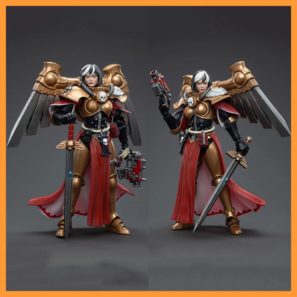 Joytoy Warhammer 40K Jt5079 Jt5086 Scala 1/18 Adepta Sororitas Geminae Superia Twins Goddess 10.7Cm Action Figure Model Toys