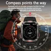 New For Huawei Xiaomi Military GPS Smart Watch Men Flashlight Compass Waterproof Outdoor Sport Tracker Bluetooth Call Smartwatch 4