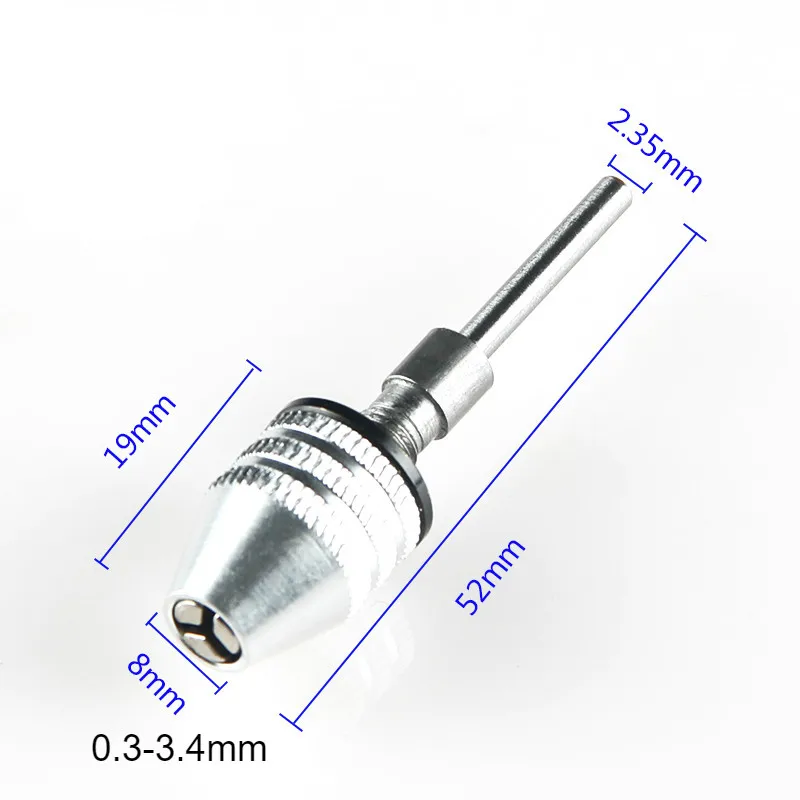 boring tool Drill Chuck Adapter Mini Keyless Drill Chuck Bit Self-Tighten Electric Drill Bits Collet Fixture Tools Quick Change Converter bessey vise Machine Tools & Accessories