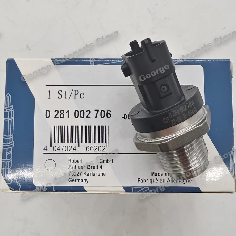 

1/2PCS 0281002706 Fuel Rail Pressure Sensor For Alfaa Chevrolett Fiatt Ivecoo Volvoo Saabb Suzukii 281002706 0281002903