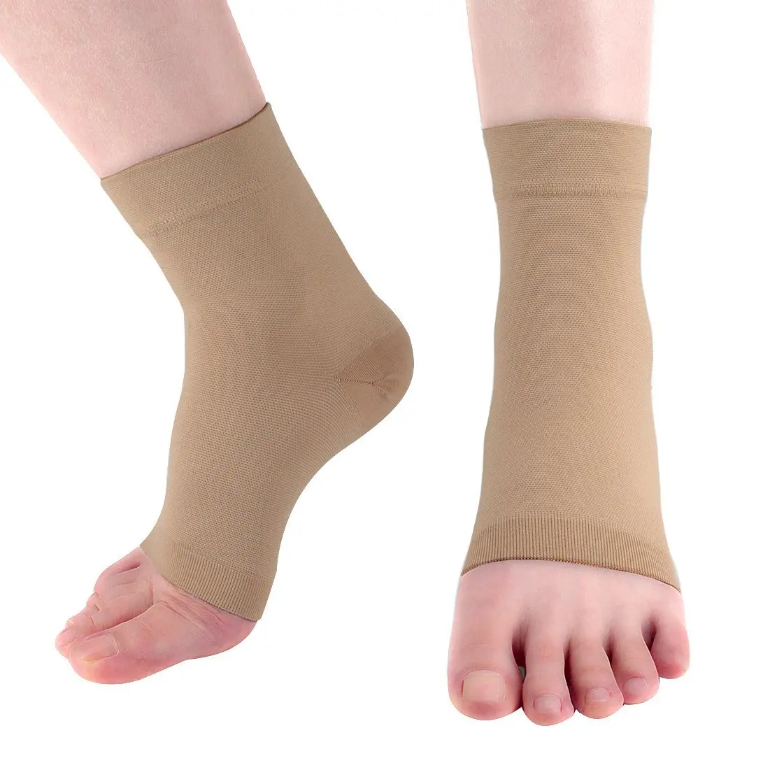 1 Pair Ankle Compression Socks Foot Sleeve 20 30 mmHg Plantar Fasciitis
