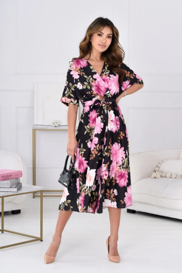 Women's New Sexy and Fashionable Vacation Style Casual Commuting Countryside Style Versatile Colorful Printed Jumpsuit