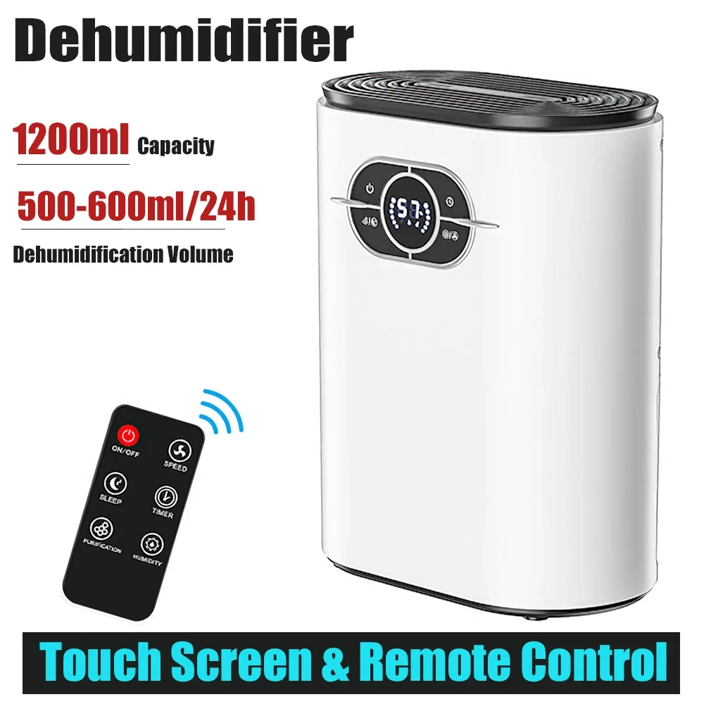Portable Premium Dehumidifier and Air Purifier 2 in 1 For Home For Room ...