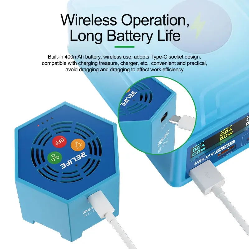 RELIFE RL-014C 2 in 1 Ʈ ǳ ð, UV  ִ ũ    UV ȭ  , 5W + UV ȭ