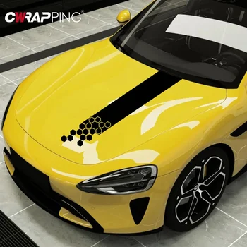 Adesivi per auto e moto Decalcomania esterna Tutto per rivestimenti per auto Pellicola fai da te VW Tesla Tunning Hood Wrap Camperize Van Accessori
