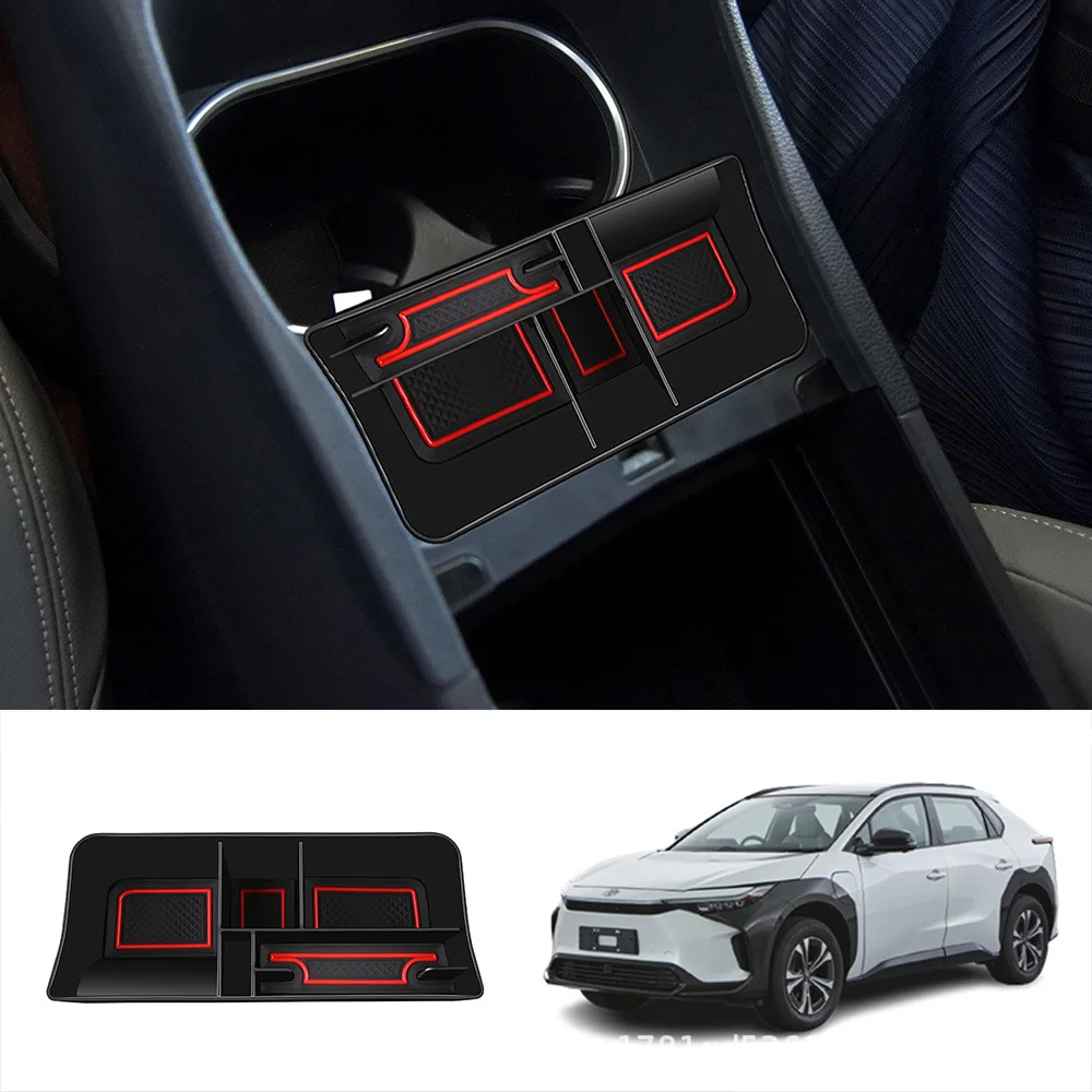 Car-Armrest-Storage-Box-For-Toyota-BZ4X-BZ-4X-2022-2023-Central-Console ...