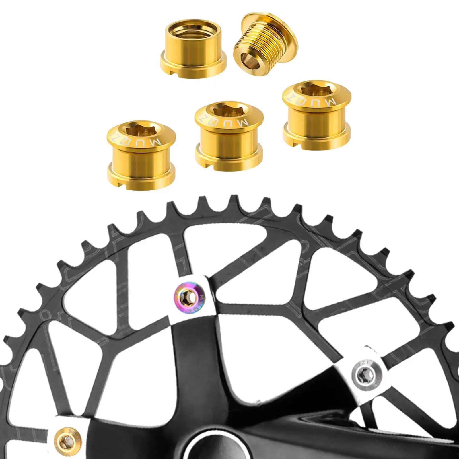 Engraved Initial Bike Lock Charm Necklace - Gold Vermeil - Oak & Luna
