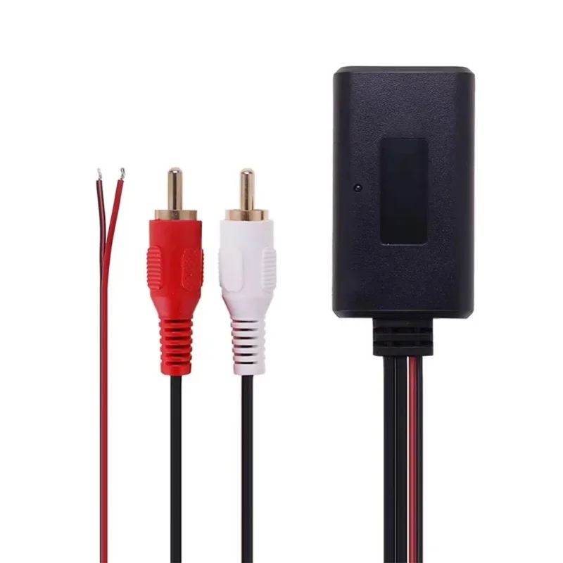 Car Wireless Bluetooth Receiver Module AUX Adapter HIFI Sound Music Audio Stereo Receiver for 2RCA Interface Audio Line