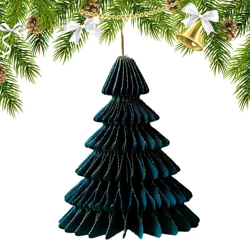 

Бумажные украшения для рождественской елки, 3D бумажные фонарики, рождественские украшения, бумажные поделки, домашний декор, Рождественская елка, Декор