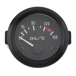 Universal 2 52MM 12V Car Ammeter Voltmeter Gauge (Oil Temp)
