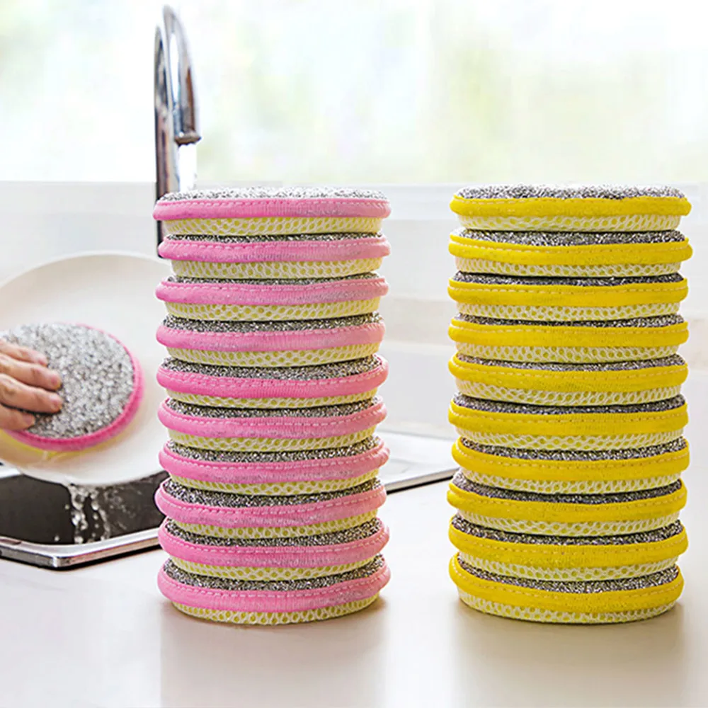 10PcsMagicSpongeEraserCarborundumRemovingRustCleaningBrushDescalingCleanRubfor