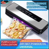 Electric Vacuum Sealer Packaging Machine Kitchen Food Saver Bags Commercial Vacuum Food 30cm Sealing for Home Packaging Supplies 2