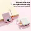 5000mAh Magnetic Wireless Power Bank With LED Digital Display For iPhone Samsung 22.5W Fast Charging Portable PowerBank 1