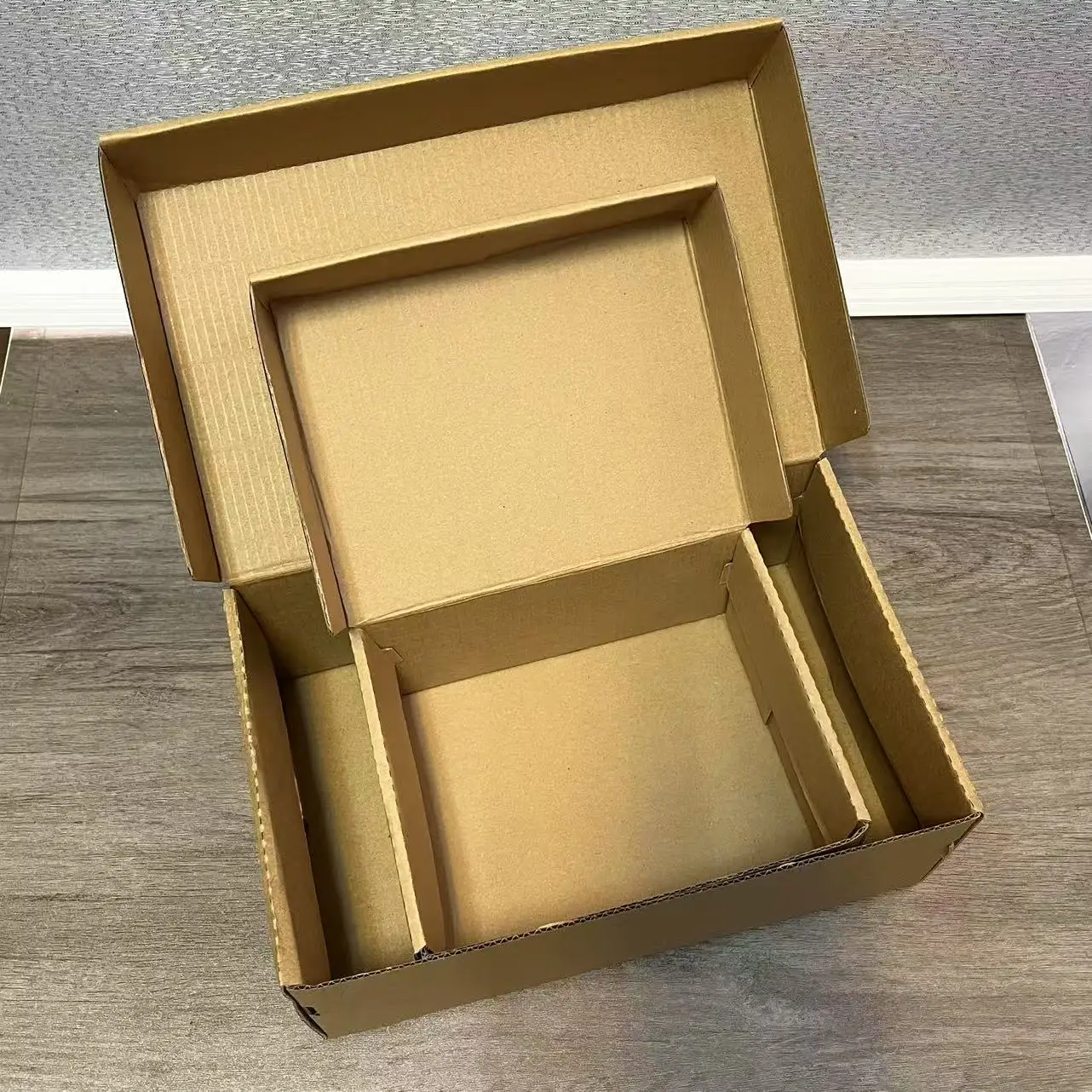 5Pcs Brown Cardboard Paper Shoes Boxes for Transport and Shipping, Large Size Courier B... - SKU CPSB1547 - UGI Packaging