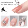 Strong Adhesive Nail Glue For Press On False Nail Tips Acrylic Fake Nails Long-lasting Transparent Nail Rhinestone Glue 3