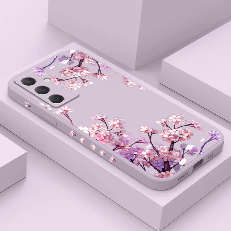 Blooming Cascades Floral Phone Case - Elegant Protective Cover
