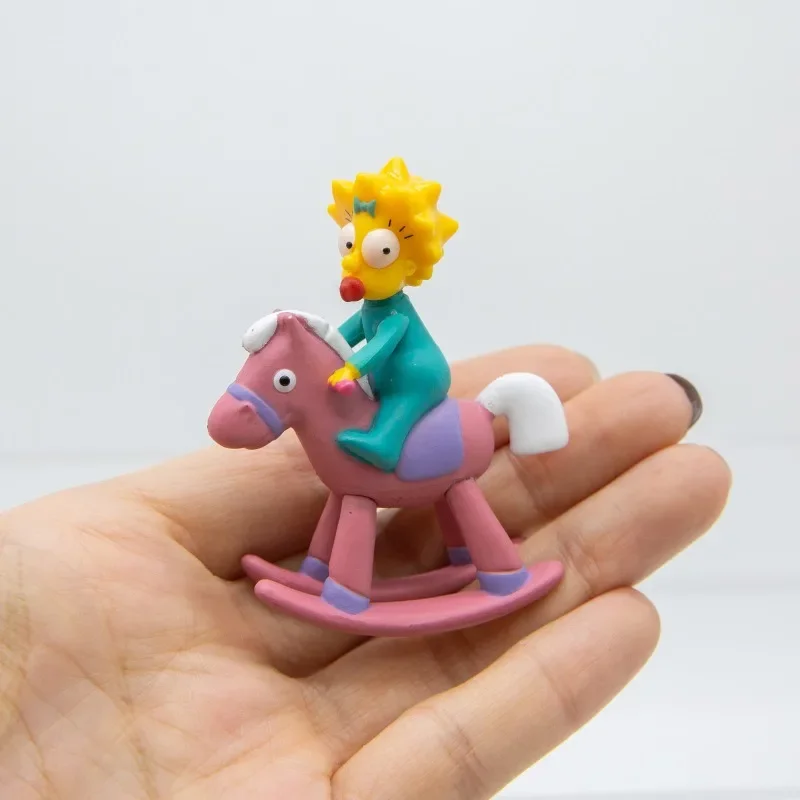 NJ كروسيس ريترو الحنين الكرتون سيمبسون الشكل جمع هومر مارج بارت ليزا الجدول الحلي ألعاب أطفال الهدايا