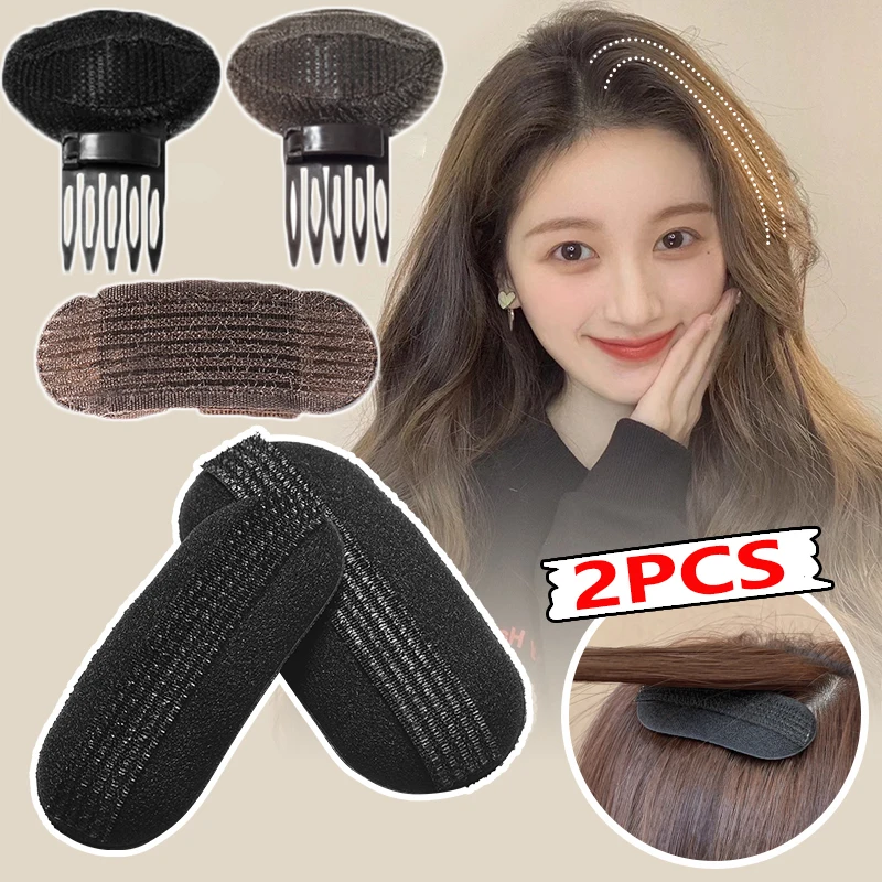 Soffio Capelli Testa Cuscino Invisibile Soffice Pad Per Capelli Spugna Clip Bump It Up Volume Capelli Base Per Donne E Ragazze Accessorio Per Capelli