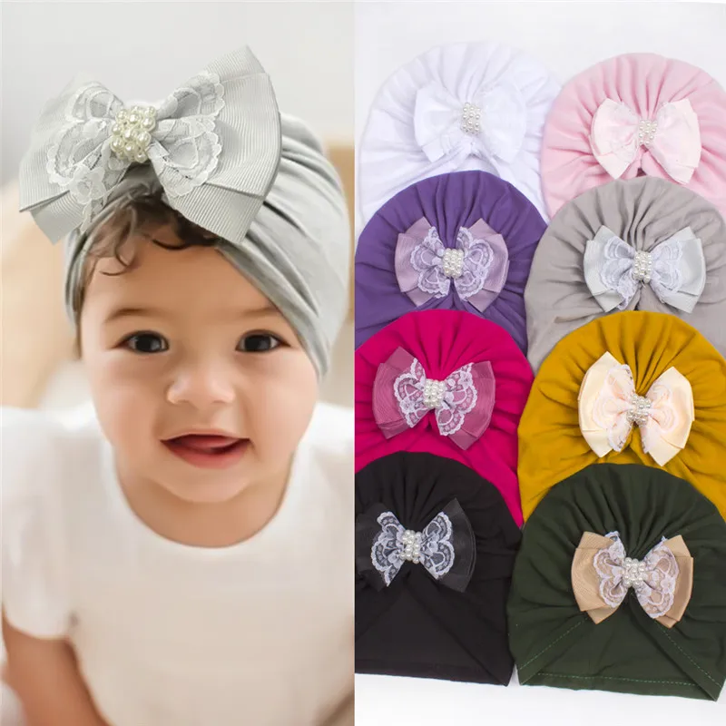 

Baby Soft Cotton Hat Children's Warm Cap Autumn and Winter Breathable Headband Cap