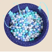 Ins New Star Plant Cotton Oceanball Pool For Child Indoor Household Soft Sponge Baby Fence Rod Ball Game Pool Baby Toy 2
