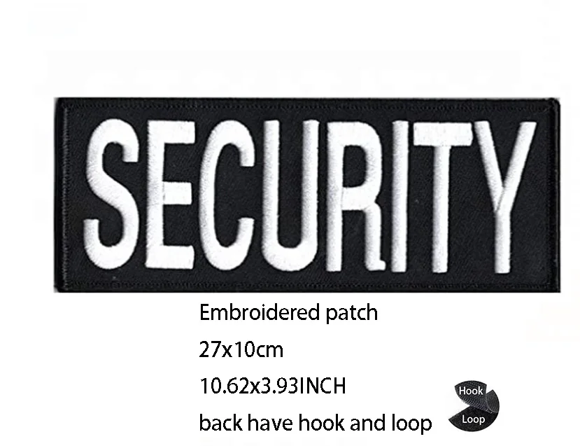 Embroidered LIVESTOCK AGENT Magic Badge Patch with Personality and Morale Appeal