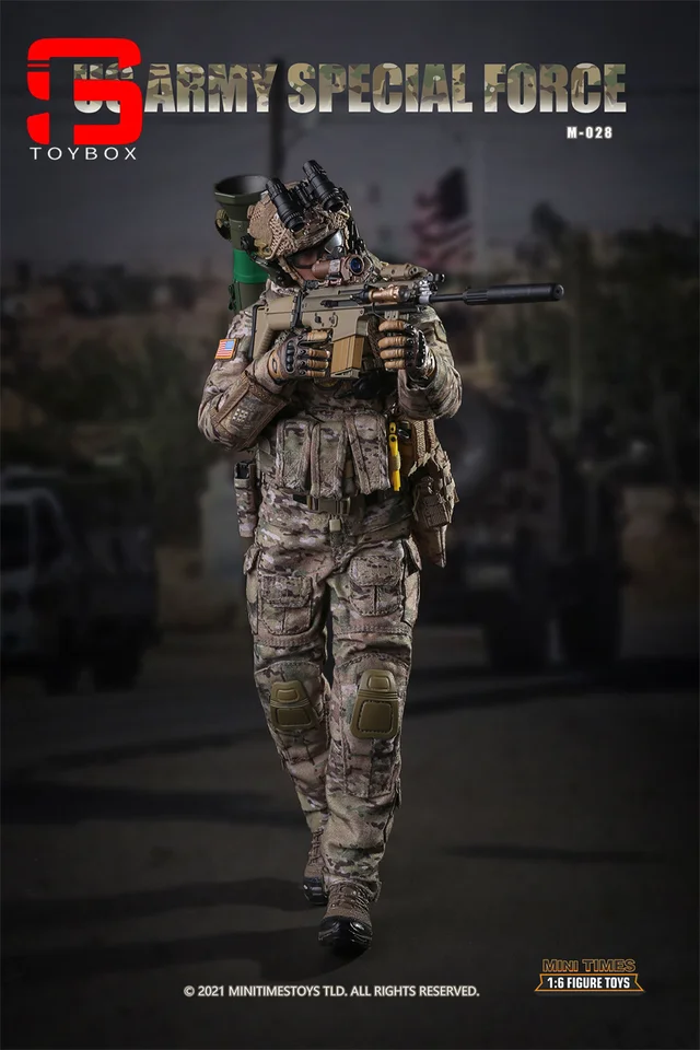 In Stock mini times toys M028 1/6 US Army Special Force Soldier