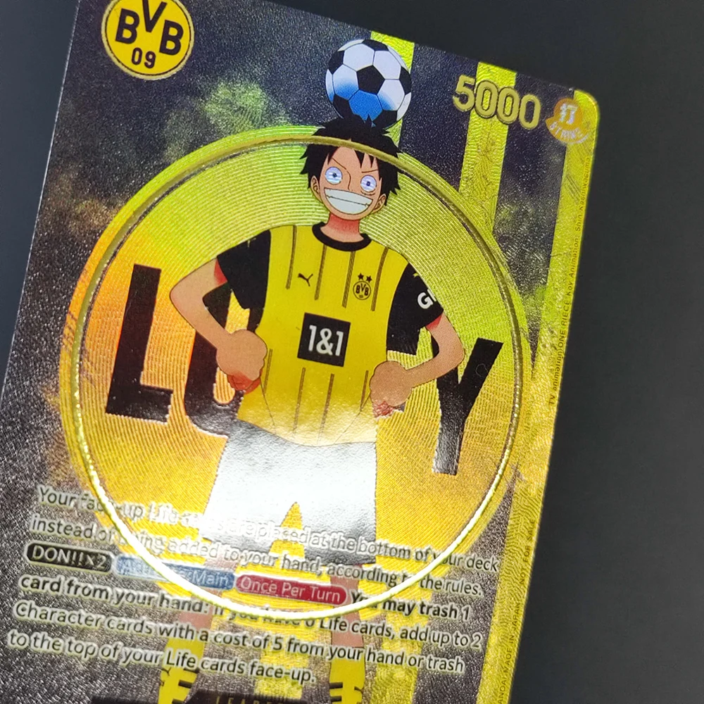 DIY OPCG ONE PIECE CARD Monkey.D.Luffy Ace (010) (Dodgers x ONE PIECE) EB02-010 One Piece Promotion Anime Englische Kartenfolie – Detail 10