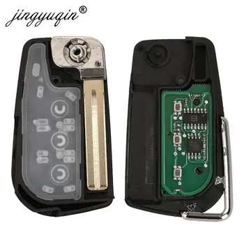 Keyforkess nuovo Chip remoto aggiornato per telecomando per auto US 312MHZ 4D68/4C Chip per Lexus LX470 2003 - 2008 GX470 2003-2009 RX300 HYQ1512V - Jingyuqin nuovo Chip remoto aggiornato per telecomando per auto US 312MHZ 4D68 4C Chip per