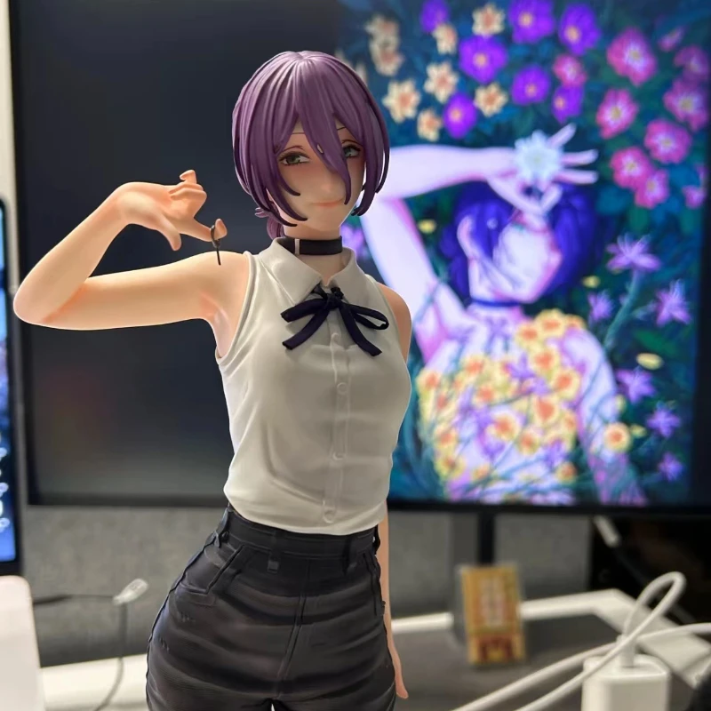 Spielzeug Geburtstagsgeschenke Kettensäge Mann Reze Reese Teufel Serie Sexy Mädchen PVC Statue Anime Figur Modell Desktop Ornament Sammlung