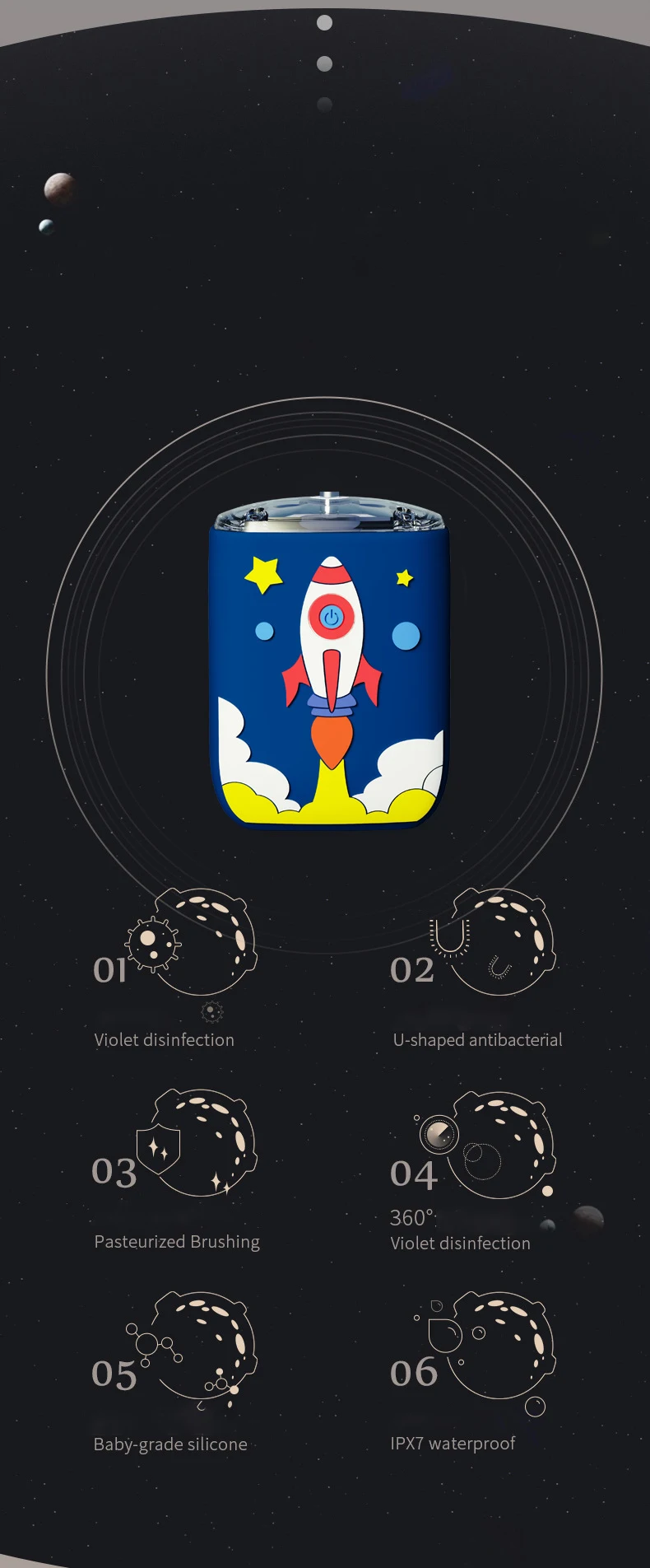 Child-friendly toothbrush