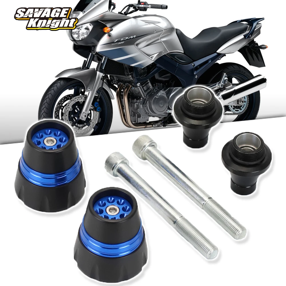 MZS Motorcycle Frame Sliders For Kawasaki Z H2 / ZH2 SE 2020-2023 – No-Cut Crash Protectors, Black Aluminum
