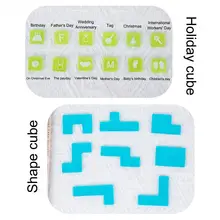 

IQ Training 2 Styles Early Learning Calendar Puzzle Toy for Kindergarten