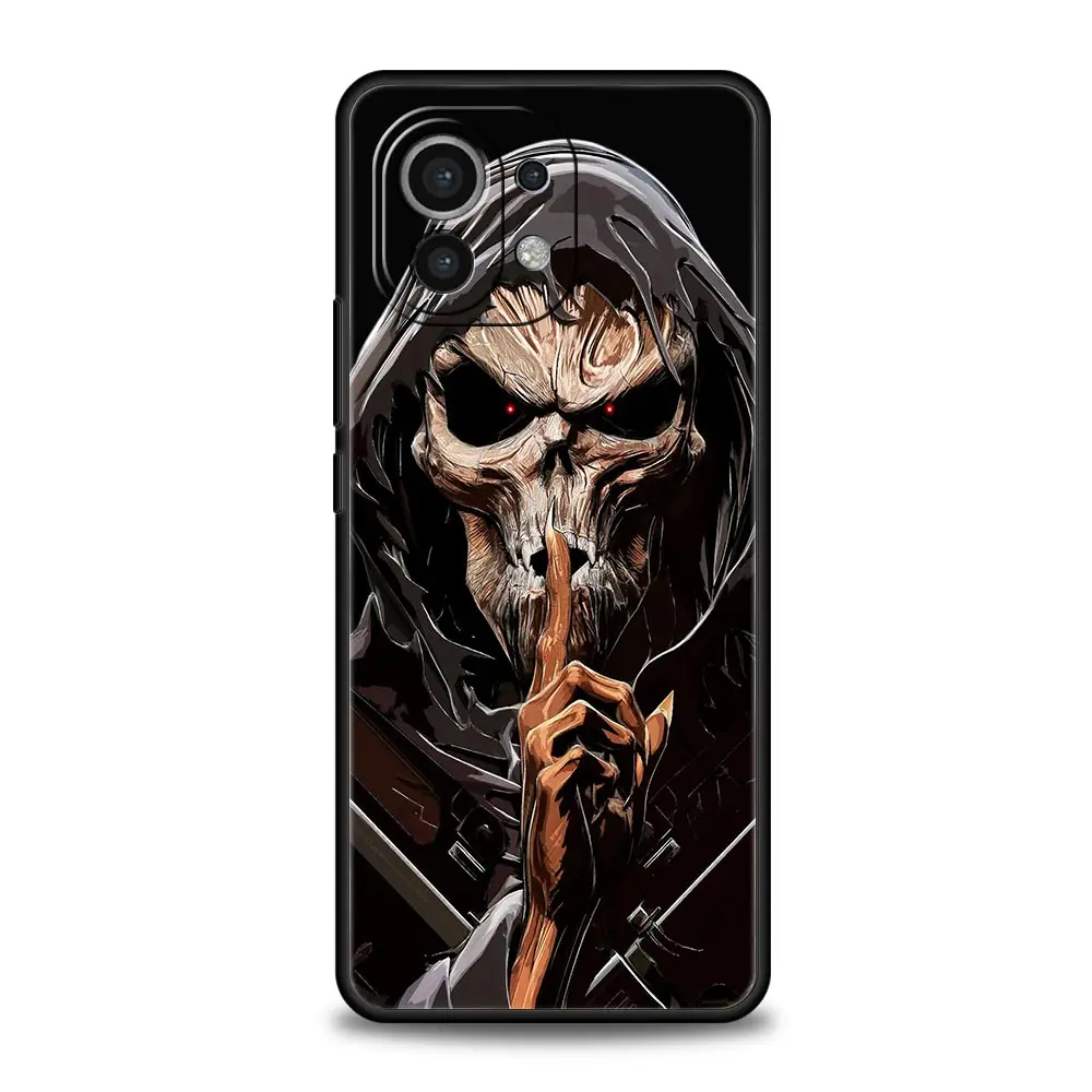 Grim Reaper Skull Skeleton Phone Case Cover
