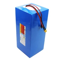 Batterie LiFePO4 48V/60V/72V 15Ah 30Ah 50Ah 32140, moteur 3500W avec BMS 50A pour moto et scooter électrique, grande capacité + chargeur 5A 4