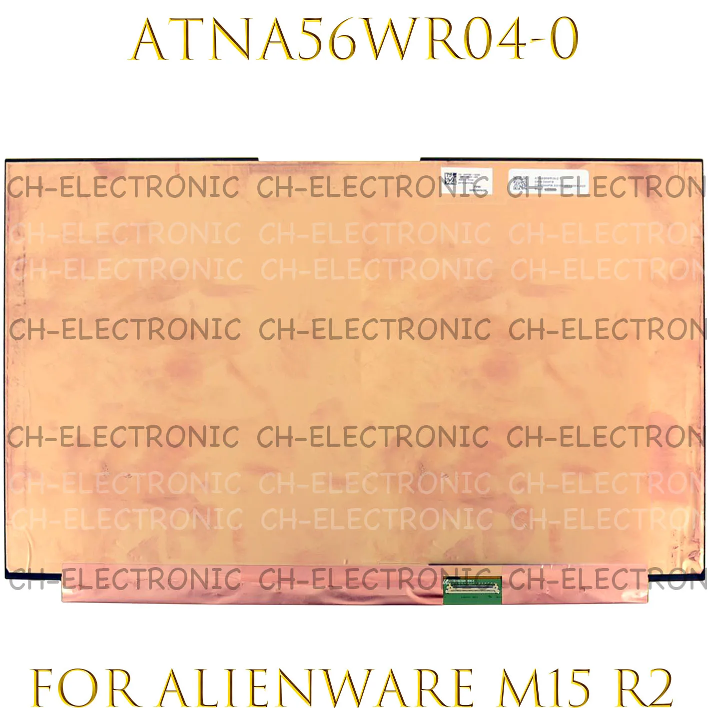 

For Alienware M15 R2 P87F P87F001 15.6'' 4K OLED FHD ATNA56WR04-0 LCD Screen Display Digitizer Assembly DP/N: 0HHFM DP/N: 0HPV00