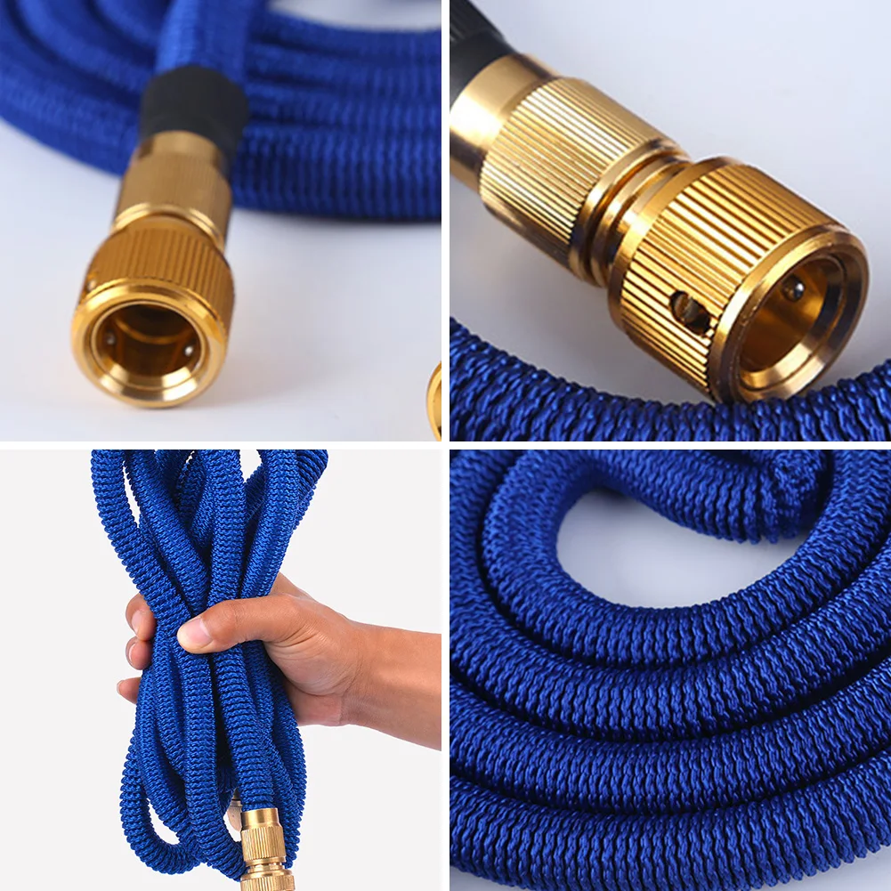 Expandable Garden Hose Pipe Flexible Extensible Water Hose with Water Gun Magic Pipes for Garden Farm Irrigation Car Wash garden hose expandable magic hose expandable water hose water hose expandable hose water gun