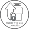 Garbage Disposal, Evolution Septic Assist, Quiet Series, 3/4 HP Continuous Feed, Gray + 1-Pack Bio-Charge Cartridge 6