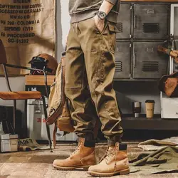 2023 Autumn and Winter Men's New Fashion Commuter High Street Solid Color Leggings Loose Relaxed Comfortable Versatile Pants