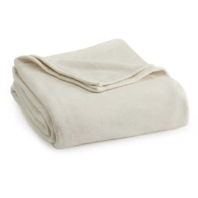 

Blanket King Size Bed Blanket - All Season Warm Lightweight Super Soft Throw Blanket - Ivory Blanket - Hotel Quality- Plush Blan