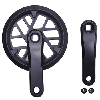 PROWHEEL 76mm, 89mm, 102mm, 114mm, 127mm, 140mm, 152mm, 160mm, 165mm, 25T, 28T, 30T, 32T, 36T 스퀘어 홀, 주니어 및 키즈 자전거 크랭크셋