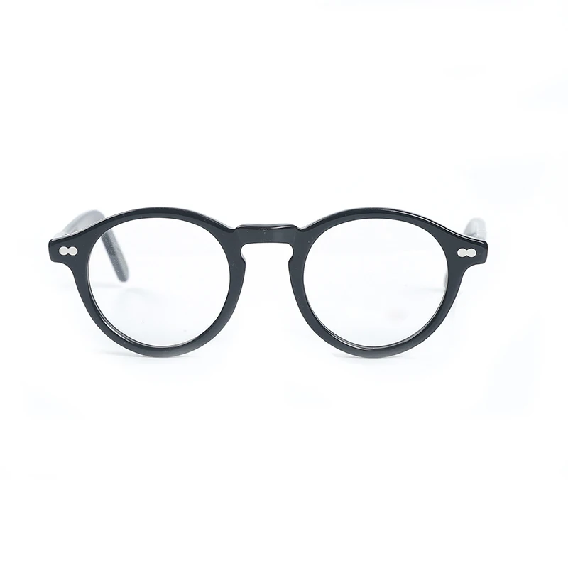 Herren Brillengestell Stil Brille Transparente Linse Johnny Depp Markendesigner Computer Männlich Vintage – Detail 16